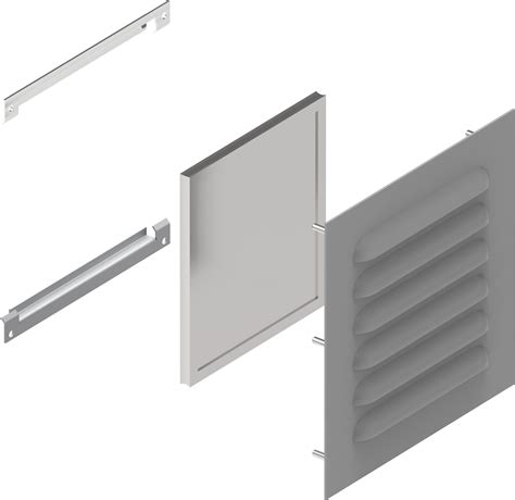 electrical junction box louver filter|electrical panel louvers.